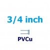 3/4 inch PVCu